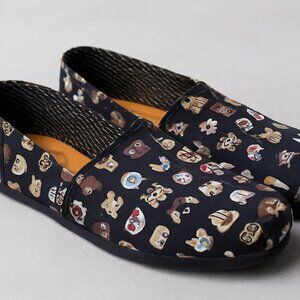 BOBS by Skechers Women’s Slip-On Shoes Size 9.5 – Dog Print Casual Flats